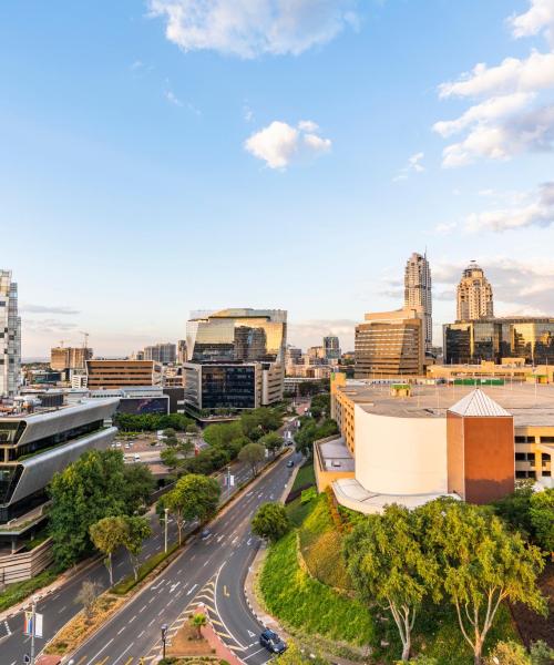 District of Johannesburg where our customers prefer to stay.