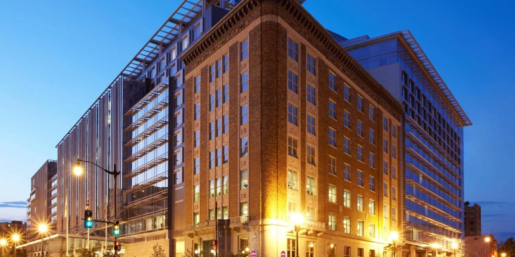 Marriott Marquis Washington, DC, beside Walter E. Washington Convention Center