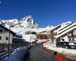 Breuil Cervinia near Funicular Apartment with Private Garage