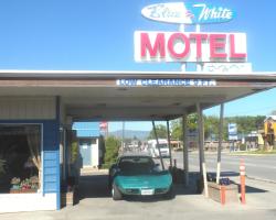 Blue and White Motel