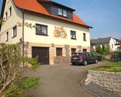 Lovely holiday home in the Thuringian Forest with roof terrace and great view