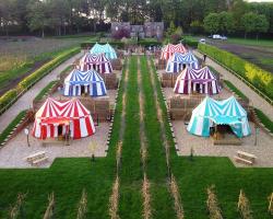 Leeds Castle Knights Glamping