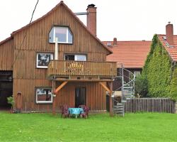 Lovely first floor apartment on the edge of the Bode Gorge with garden use