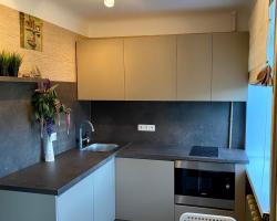 Beige Gallery apartment in Ventspils