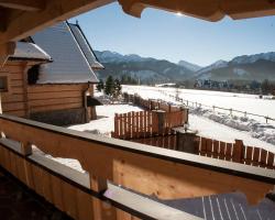 Domek w Roztokach z widokiem na Tatry z sauną