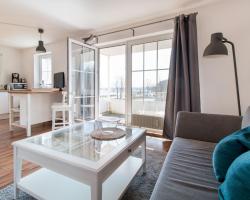 fewo1846 Strandresidenz Wassersleben - Strandperle - komfortables Studio-Apartment mit Balkon und Meerblick