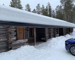Santas secret log house - Sallan Savu
