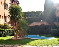 Monolocale con piscina a Trastevere