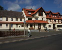 Deutsches Haus Hotel Restaurant Gastwirtschaft Biergarten am Radweg Bermuthshain