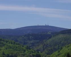 Brockenblick-Tourist