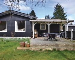 Three-Bedroom Holiday home Kirke Hyllinge with a Fireplace 02