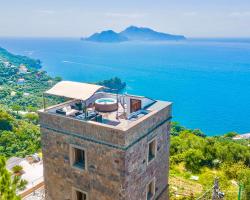 Torre e Jacuzzi vista mare - Terrazza Panoramica
