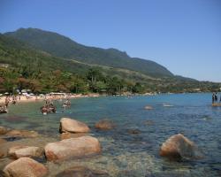 Casinhas na Praia do Julião em Ilhabela SP