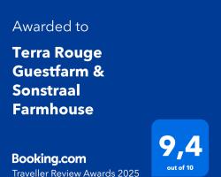 Terra Rouge Guestfarm & Sonstraal Farmhouse