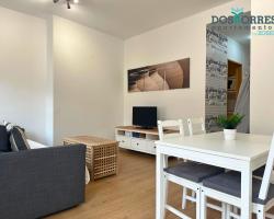 Dos Torres Pilar Suites- balcones con vistas a la ciudad