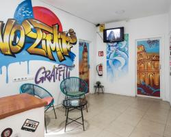 No Limit Hostel Graffiti