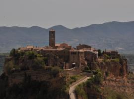 Butterfly, rumah tamu di Bagnoregio