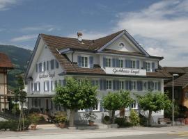 Gasthaus Engel, cheap hotel in Sachseln