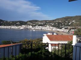 La Ribera, Apartament amb vistes al mar R2, hotell i Port de la Selva