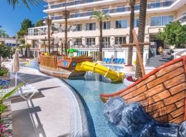 Hotel Oasis Park Splash, hotel with jacuzzis in Calella