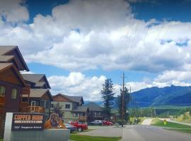 Mountain View Radium Condo - Copper Horn Village, hotel em Radium Hot Springs