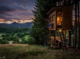 Tree House Gorski Lazi、Tršćeのシャレー