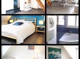 Appartement Cosy Chic 3 Chambres, allotjament amb cuina a Dieppe