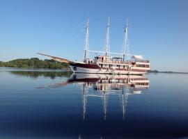 MV Desafio, ubytování na lodi v destinaci Manaus