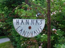 Hannas Landhaus, отель в городе Еннерсдорф