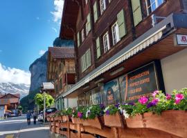 BASE Cafe, hotel i Lauterbrunnen