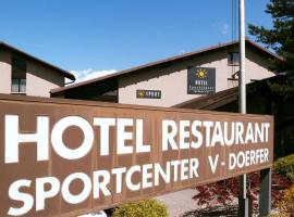 Hotel Sportcenter Fünf Dörfer AG, hotell med parkeringsplass i Zizers
