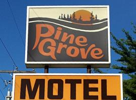 Mājdzīvniekiem draudzīga viesnīca Pine Grove Motel pilsētā Susentmari