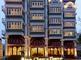 Siam Champs Elyseesi Unique Hotel, hotell Bangkokis huviväärsuse Khao San lähedal
