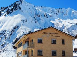 Alpenpanorama Konzett, hotel Stafelalpe környékén Faschinában