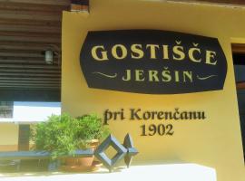 Guesthouse Jersin, hotell i Logatec