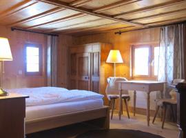 Berghaus Obergmeind, hotel a Tschappina