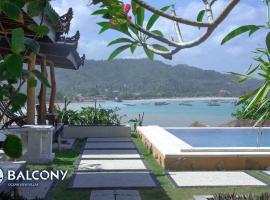 Balcony Ocean View Villas, hotell i Kuta Lombok