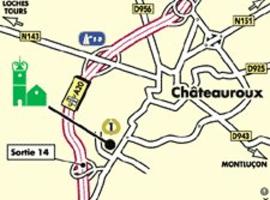 Campanile Hotel Châteauroux-St Maur, hotel v destinaci Saint-Maur