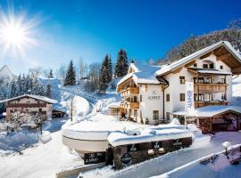 ALMHOF Alpin Apartments & Spa, hôtel à Dienten am Hochkönig près de : Dachegg