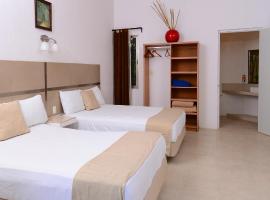 Hotel Villas Bambu, hotelli, jossa on pysäköintimahdollisuus kohteessa Chetumal
