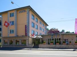Hotel Tivoli, отель, где разрешено размещение с домашними животными в городе Шлирен