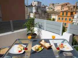 Casa Afrodite Old Town Corfu Duplex with Private Roof Terrace next to St Spyridon