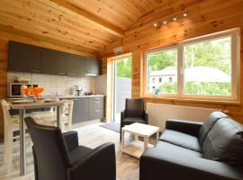 Chalet near Durbuy with Private Garden, отель в городе Vieuxville
