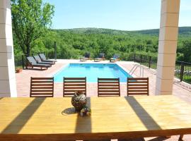 Luxurious Villa in Tijarica with a Private Pool, hotel med parkering i Pocrnja