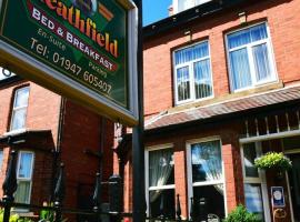 Heathfield Bed and Breakfast, hotel romantik di Whitby