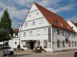 Hotel Gasthof Krone, cheap hotel in Zusmarshausen