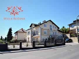 Willa Różana - Apartamenty i Pokoje Gościnne, מקום אירוח ביתי בסאנדומירז