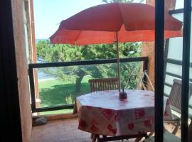 Studio les pieds dans l'eau, Hotel in Santa-Lucia-di-Moriani