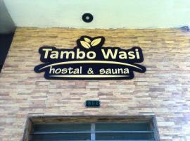 Hostal Sauna Tambo Wasi، بيت شباب في وانكايو