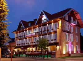 Logis Hotel Des Bains, viešbutis mieste Žerarmė